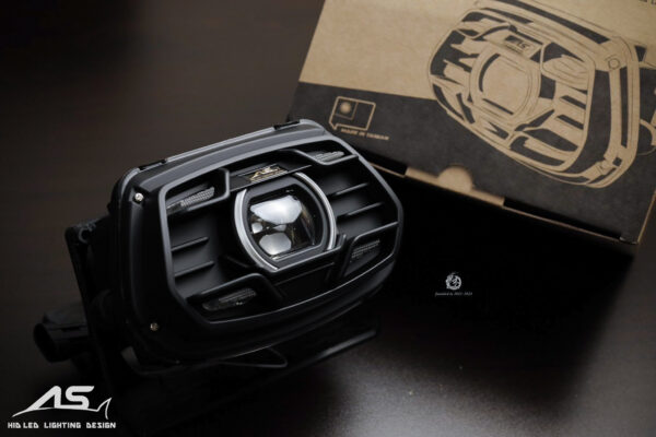 LINE_ALBUM_大燈拍攝_240529_64 AS-T1 matrix projector headlight for Vespa Sprint with repaintable trim panel